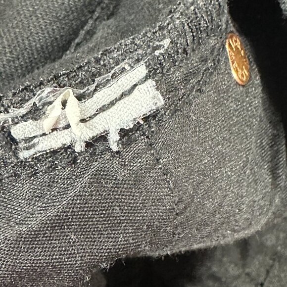 J Crew Jeans Womens 26 Lookout HIgh Rise Skinny Black Cotton Stretch Pockets - Picture 10 of 10